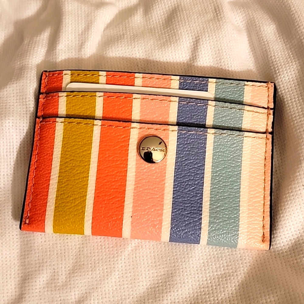 COACH credit card case